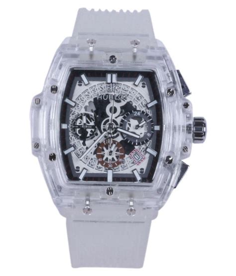 hublot watch transparent